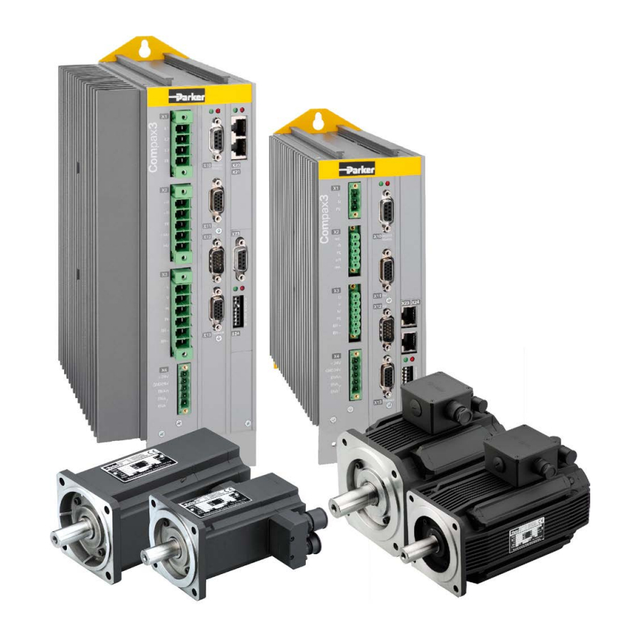 Parker Compax3S025V2 Manual