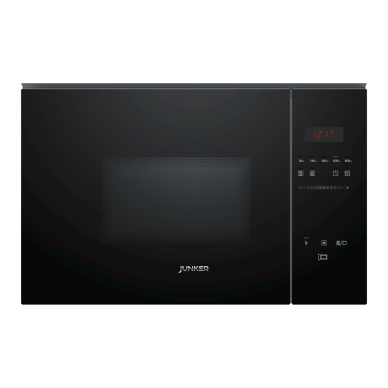 Junker JP4119260 User Manual And Installation Instructiions