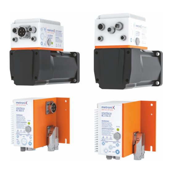 Metronix smartServo BL 4000-D Series Mounting Instructions