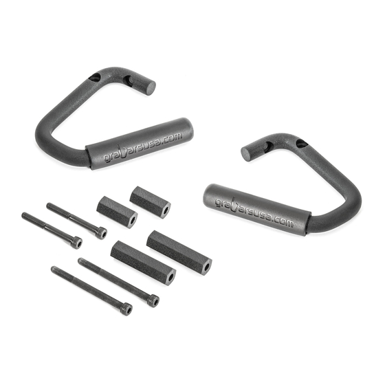 Grabars Front JK Handle Installation Instructions