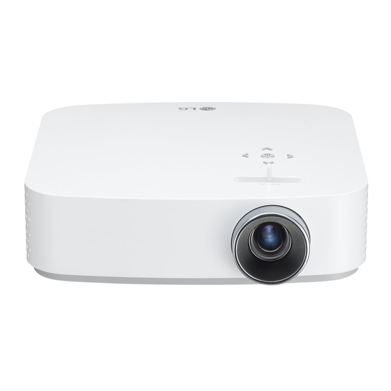 LG CineBeam PF50KG Owner's Manual
