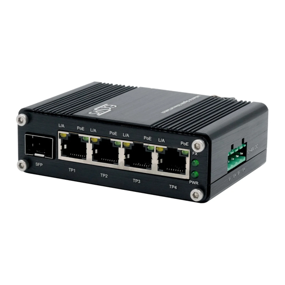 Exsys EX-62020POE-SFP Manual