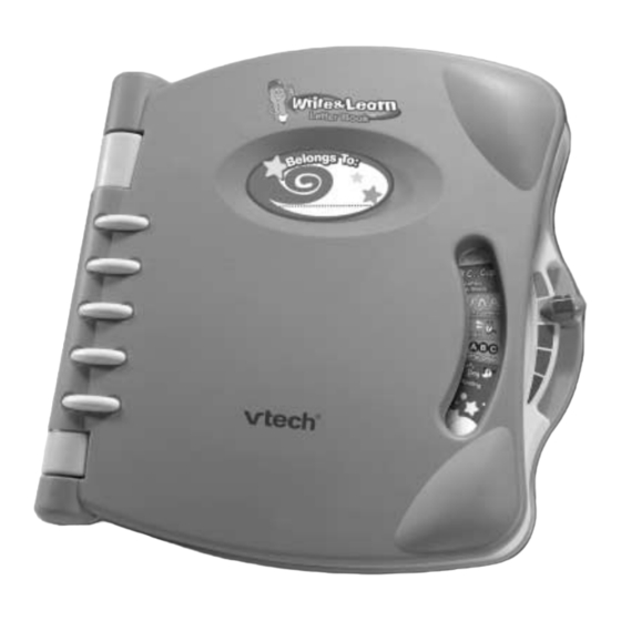 VTech Write & Learn Artboard User Manual