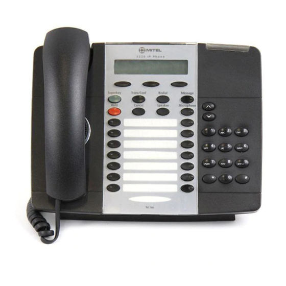 Mitel 5220 User Manual