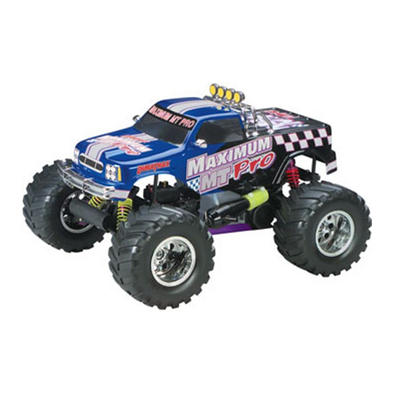 Duratrax Maximum MT Pro Assembly And Operation Manual