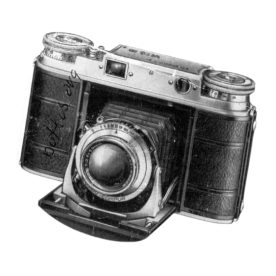 VOIGTLANDER Vito III Instructions For Use Manual