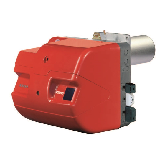Riello RS 34/1 MZ Installation, Use And Maintenance Manual