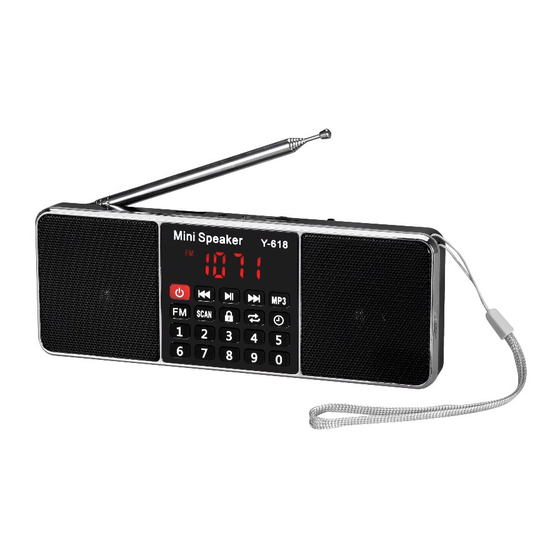 Radioddity Y-618 User Manual