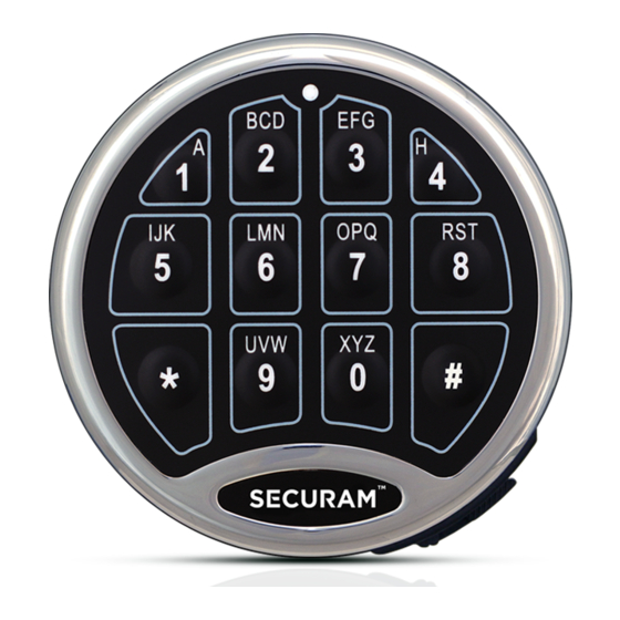 Securam SafeLogic Basic Operating Instructions