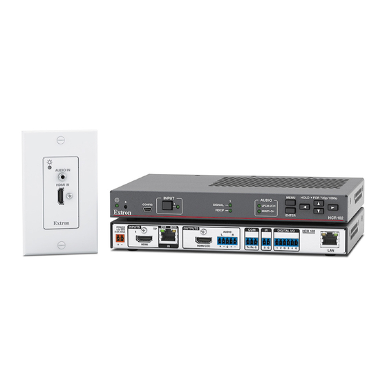 Extron electronics HC 402 Setup Manual