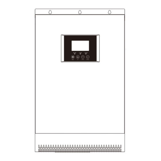 Must PV18 MPPT 3 KW User Manual