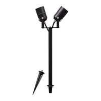 Lumena AlvaLED LED TWIN Spike Light Instructions