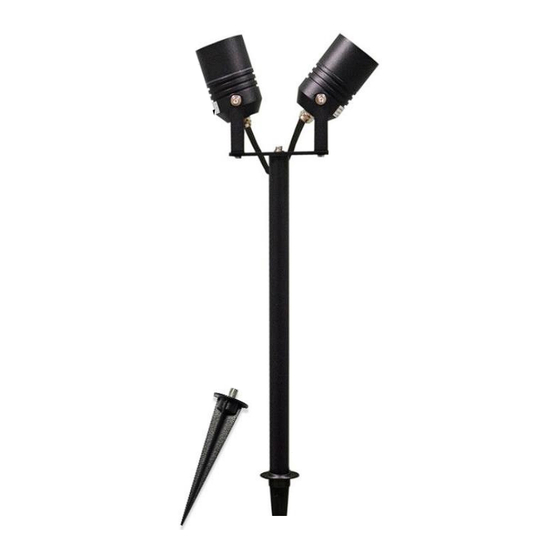 Lumena AlvaLED LED TWIN Spike Light Instructions