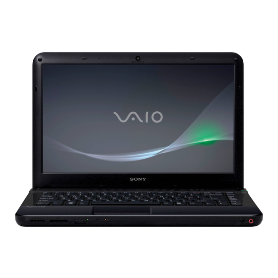 Sony VAIO VPCEE25FX/BI Specifications