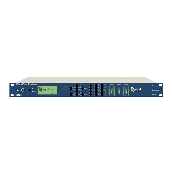 APT WorldCast Equinox User Manual