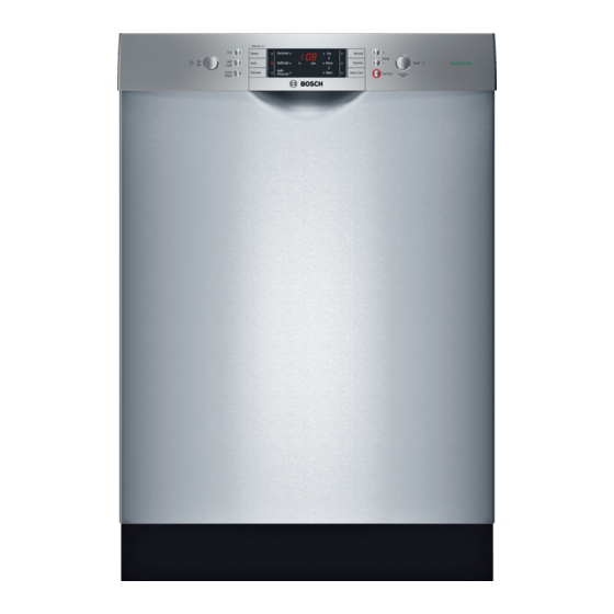 Dishwasher Cycles And Options Wash Cycle Information Bosch