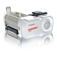 LEYBOLD VARODRY OEM VD160 Operating Instructions Manual