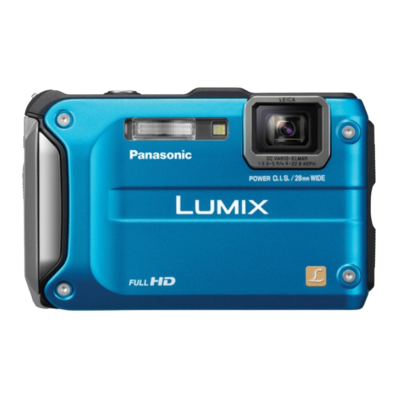 Panasonic Lumix DMC-TS3 Specification Sheet