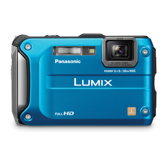 Panasonic Lumix DMC-TS3 Owner's Manual