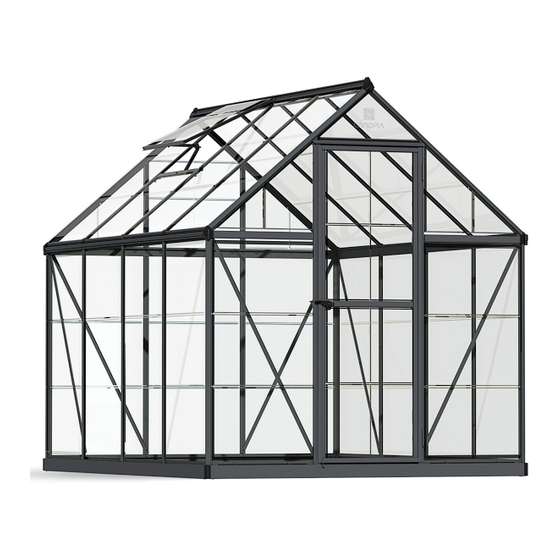 Palram CANOPIA HARMONY 6x8 / 2x2.5 How To Assemble
