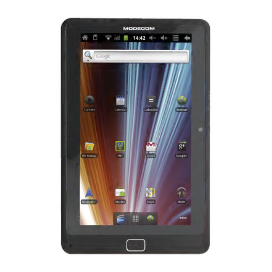 Modecom FREEWAY TAB 7.0 Tablet Case Stand Manuals