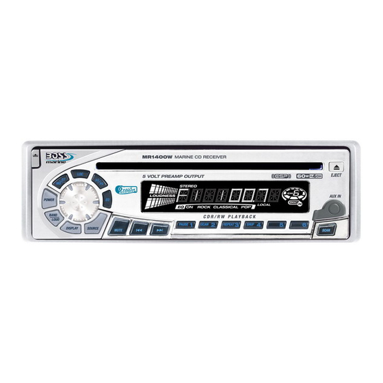 Boss marine MR1400W User Manual