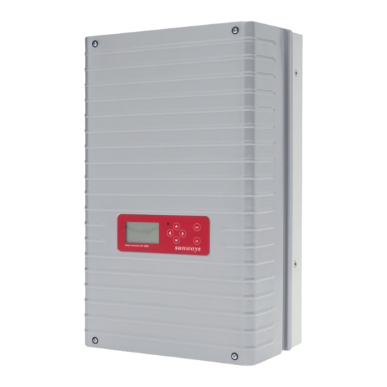 Sunways AT 5000 User Manual