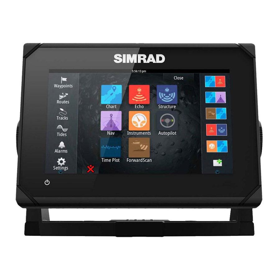SIMRAD GO7 INSTALLATION MANUAL Pdf Download ManualsLib