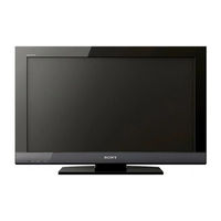 Sony BRAVIA KDL-32EX43B Operating Instructions Manual