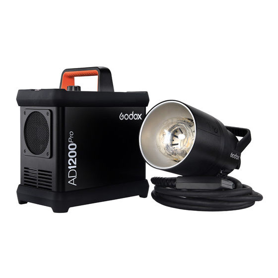 User Manuals: Godox AD1200Pro Kit TTL Power Pack