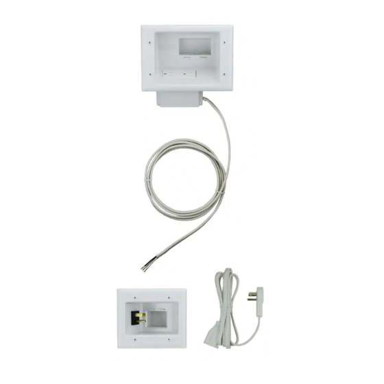 Commercial Electric 5623-WH Installation Manual
