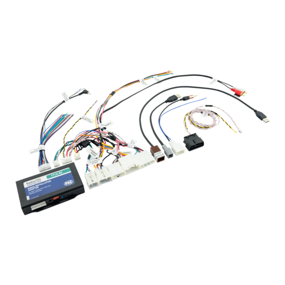 PAC TY1A-RS Manual
