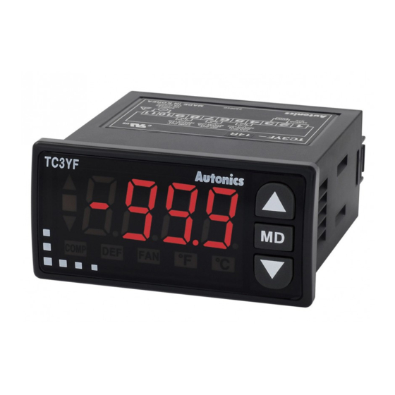 Autonics TC3YF Series Product Manual