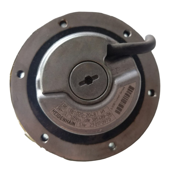 HEIDENHAIN ERN 1381.020 Mounting Instructions