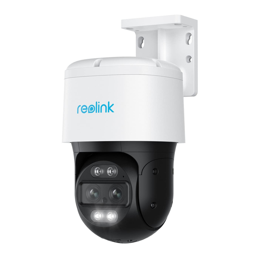 Reolink TrackMix PoE - 4K Dual-Lens PTZ Camera Manual