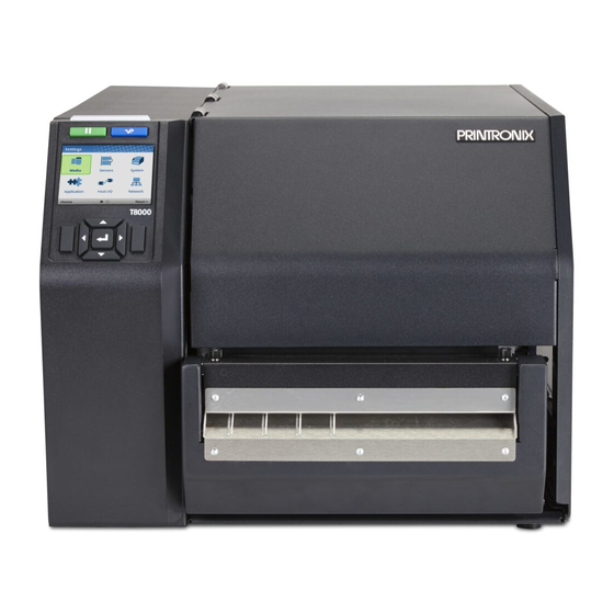 Printronix T8000 Administrator's Manual