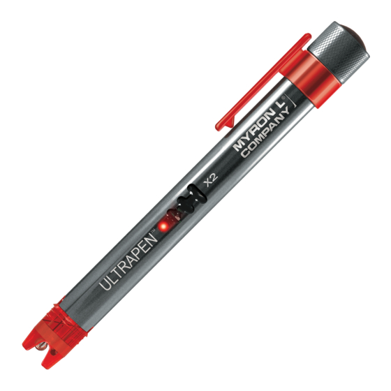 Myron L ULTRAPEN PTBT1 Manuals