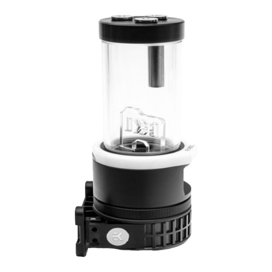 ekwb EK-Quantum Kinetic TBE D5 PWM Manuals