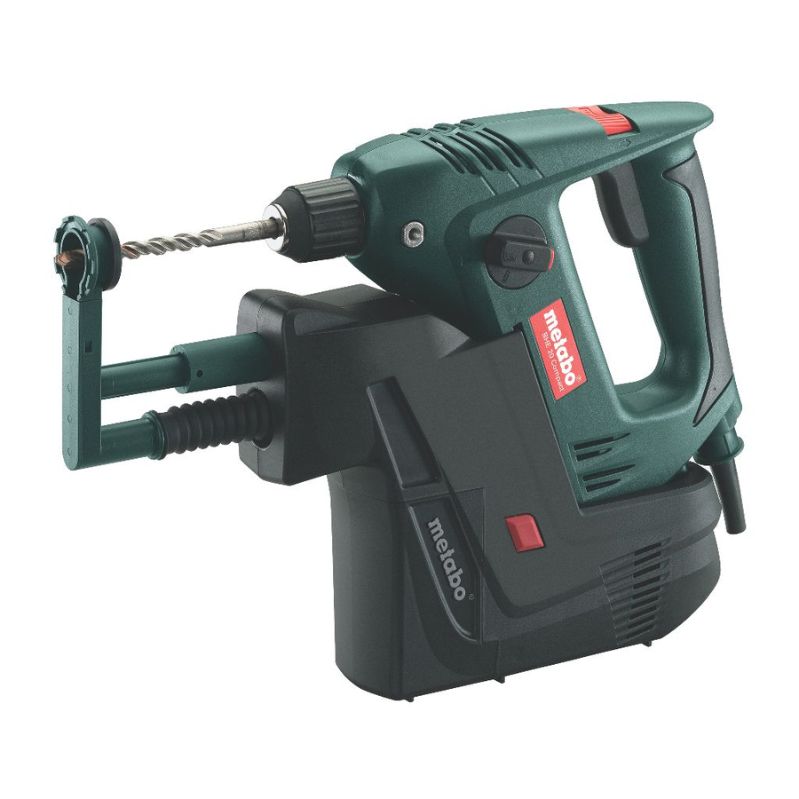 Metabo BHE 20 Compact Manuals