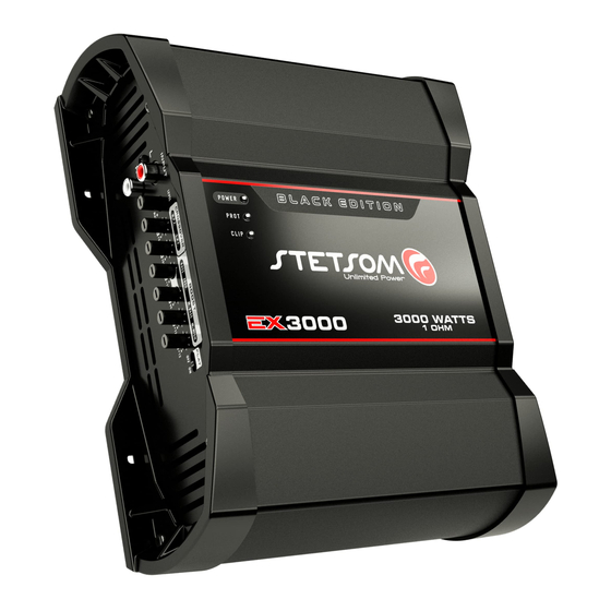 StetSom EX3000 User Manual