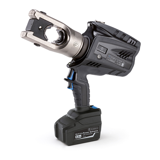 Cembre B1350-UC Operation And Maintenance Manual