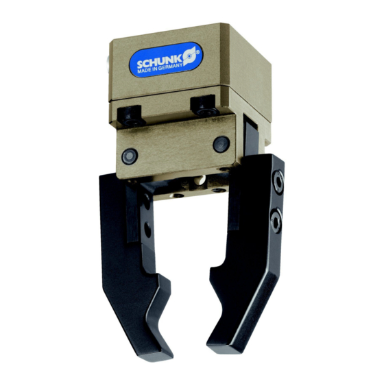 SCHUNK PWG-S 40 Translation Of The Original Manual