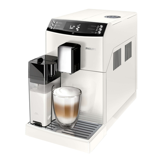 Philips EP3362/00 Manual