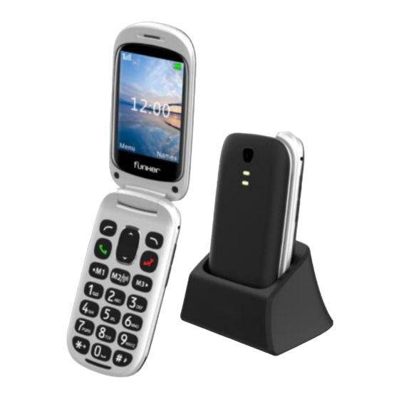 User Manuals: Funker E100 Senior Mobile Phone