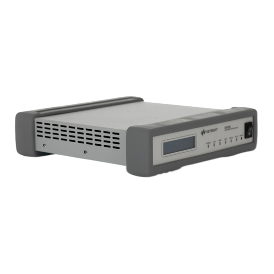 Keysight E5810B Quick Start Manual