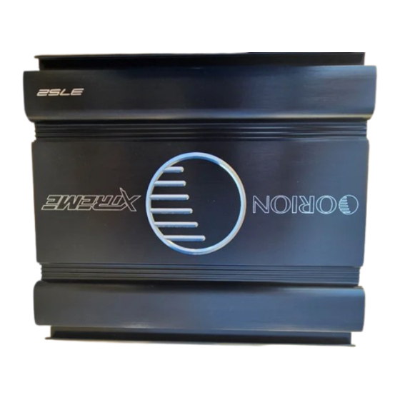 Orion XTREME 3752 Owner's Manual