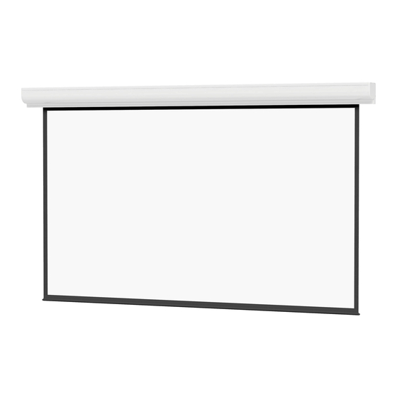 Da-Lite Contour Electrol Instruction Book