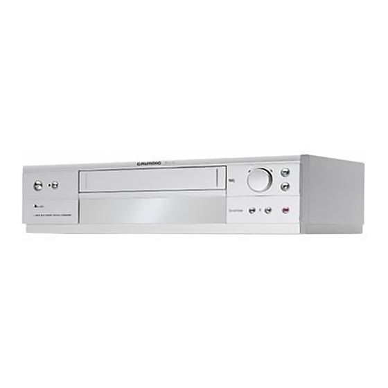 Grundig XERIA GV 6263 HIFI User Manual