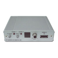 Cypress CP-283HD Operation Manual