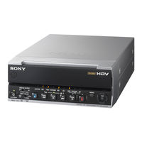 Sony HVR-M15N Service Manual